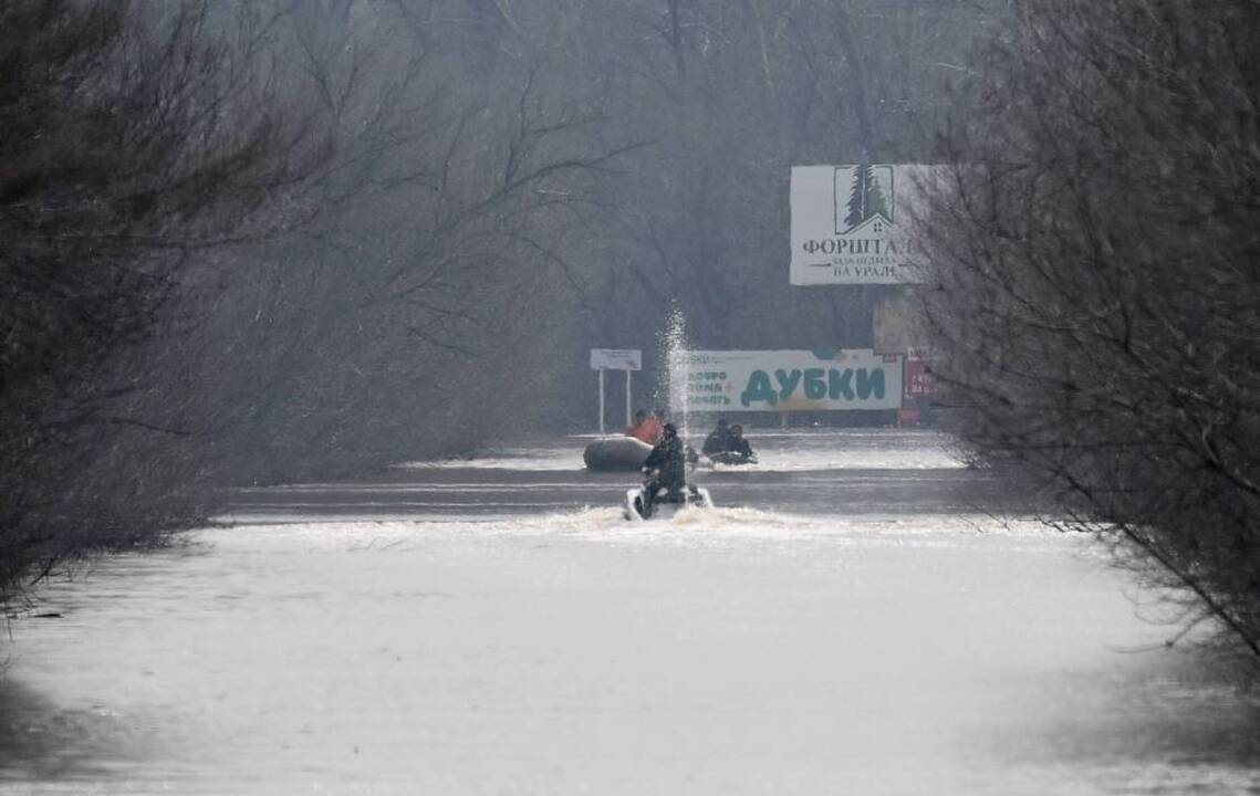 Kremlius: situacija užtvindytuose regionuose yra labai įtempta