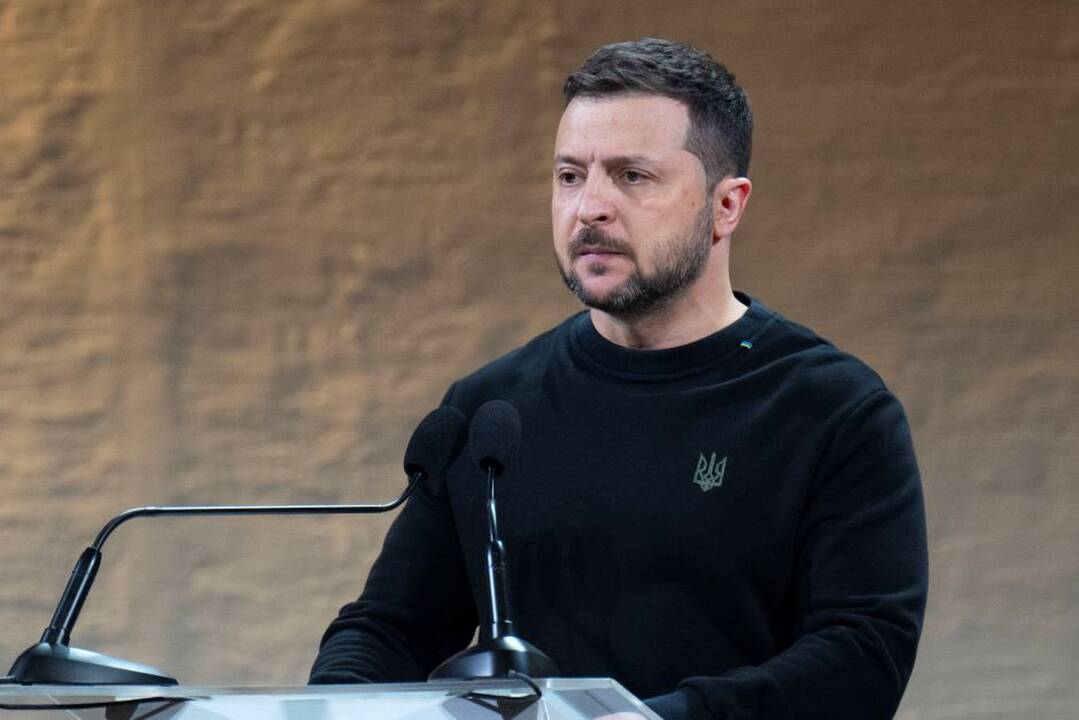 V. Zelenskis: tik mūsų gynybos jėga gali iš dalies išblaivinti Rusiją