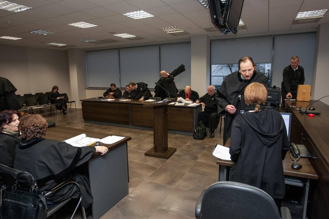 Rekordinė vilkikų vagių byla