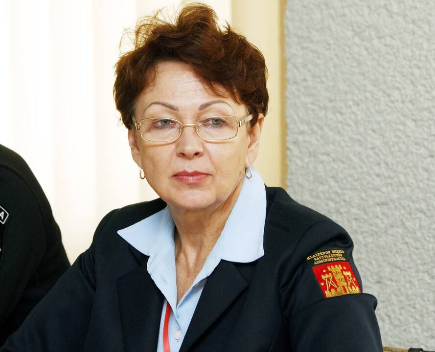 Atsisveikina: ilgametė Klaipėdos savivaldybės Viešosios tvarkos skyriaus vadovė K. Vintilaitė traukiasi iš pareigų.