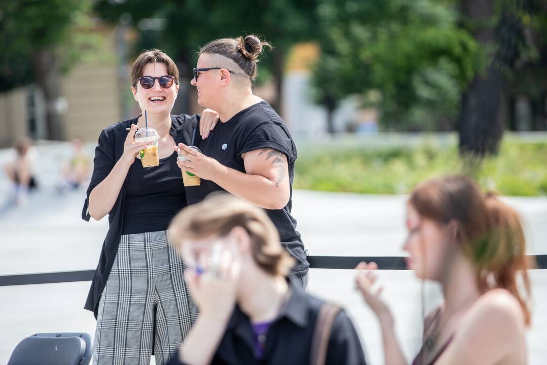 Diskusija Vienybės aikštėje apie LGBT ir kultūrą
