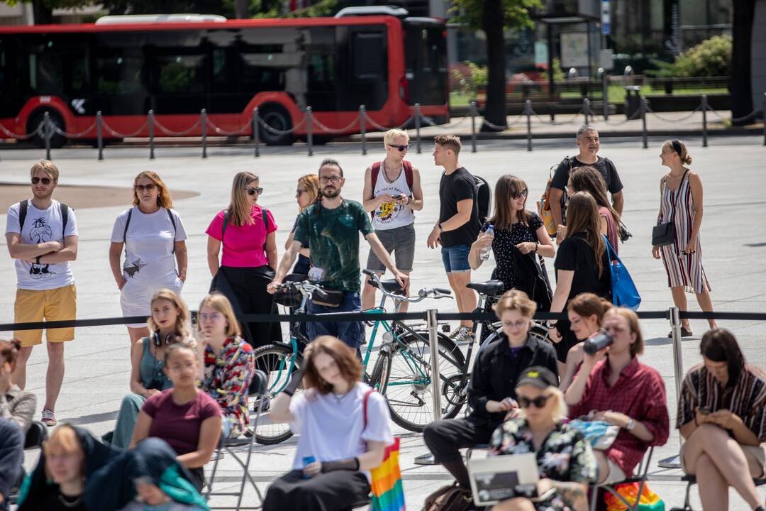 Diskusija Vienybės aikštėje apie LGBT ir kultūrą