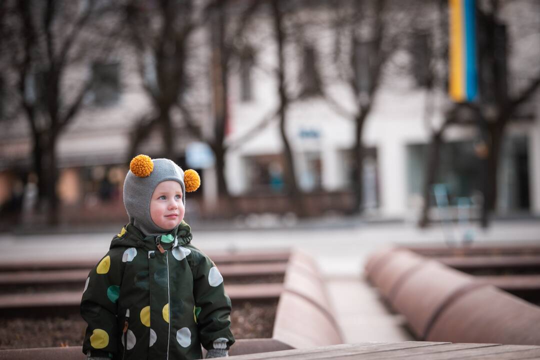 Kauniečiai palaiko Ukrainą