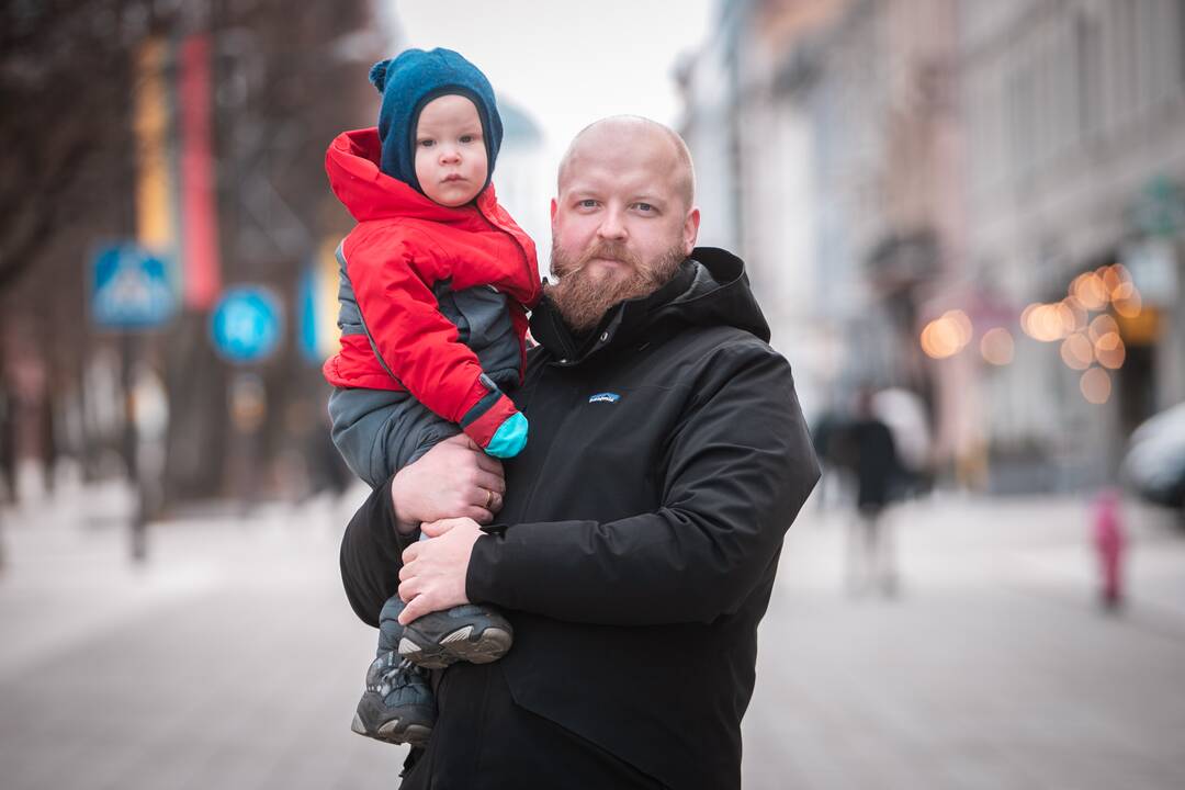 Kauniečiai palaiko Ukrainą