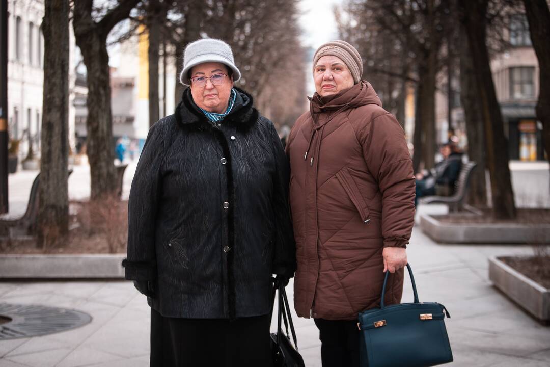 Kauniečiai palaiko Ukrainą
