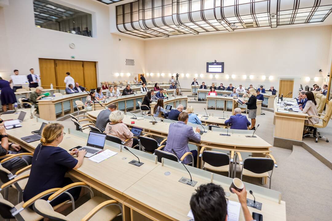 Kauno miesto tarybos posėdis (2022 liepos 19 d.)