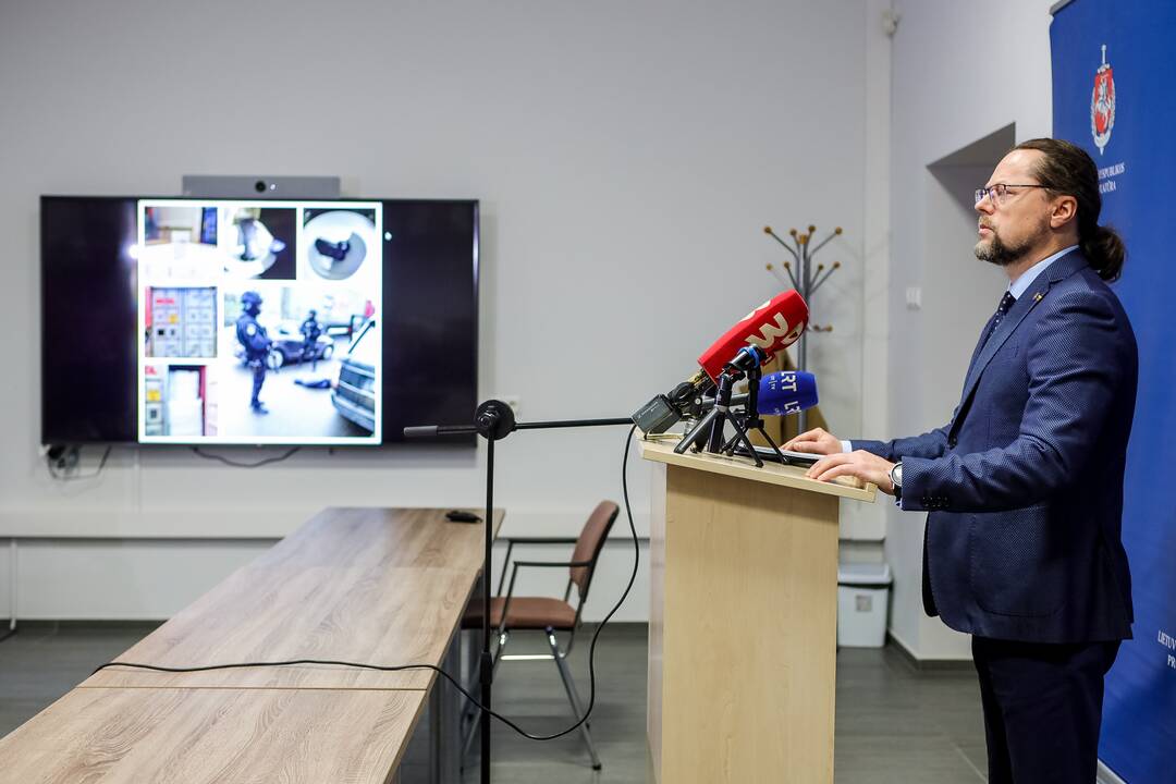 Spaudos konferencija dėl galimų Jurbarko politikės sūnų nusikaltimų