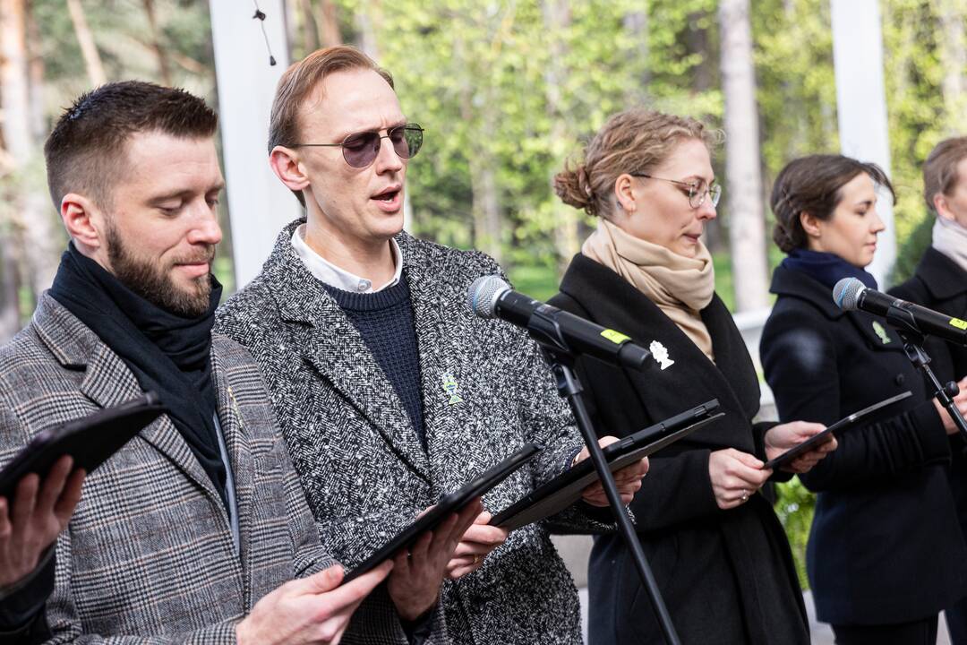 Dainų šventės spaudos konferencija