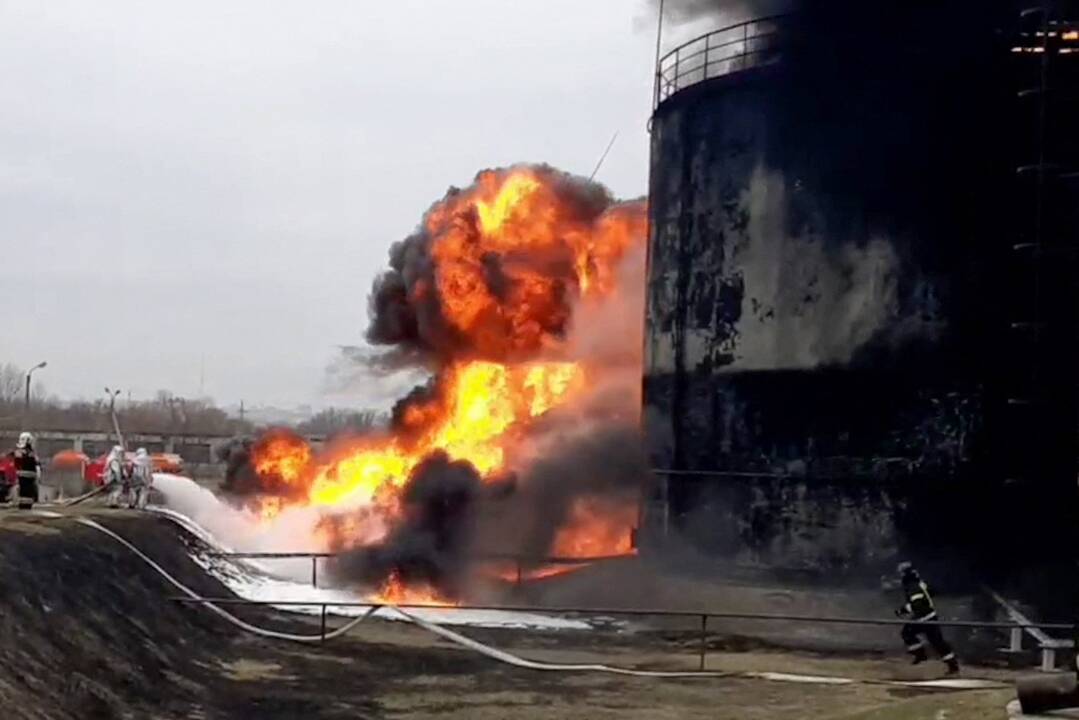 Ukraina negali nei patvirtinti, nei paneigti, kad Kyjivas surengė ataką Rusijoje