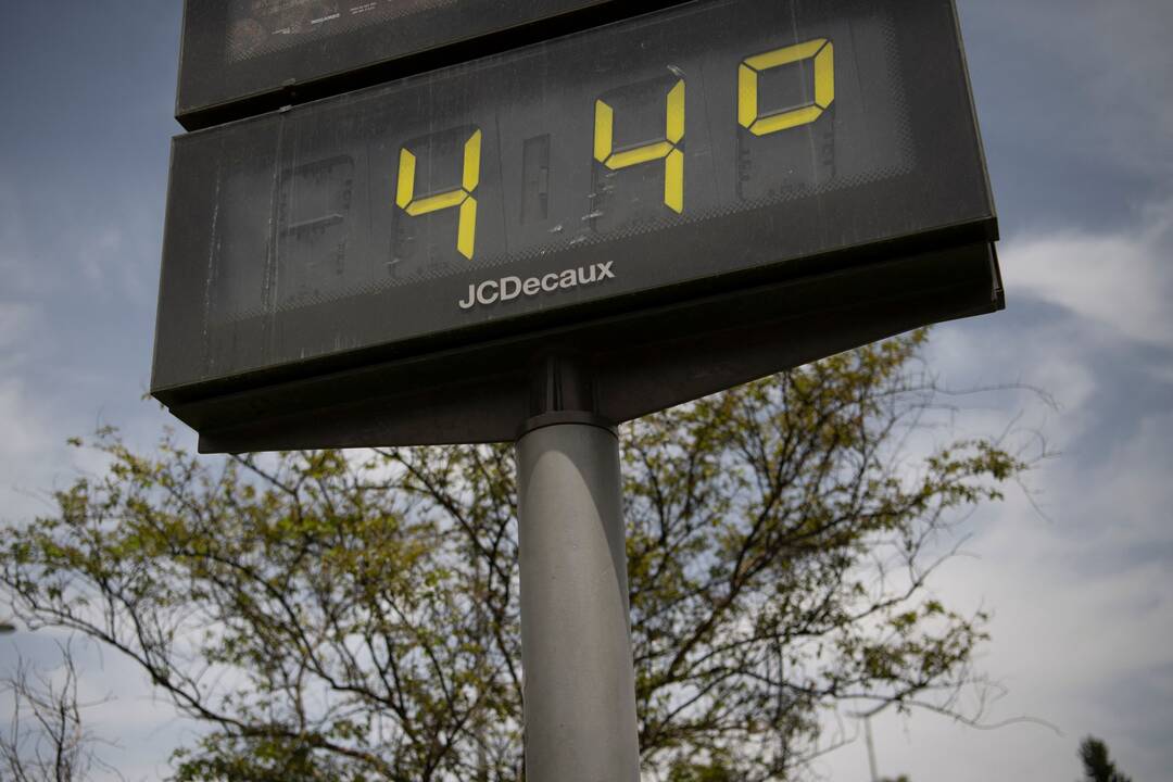 Vakarų Europą apėmusi karščio banga pasieks kulminaciją Ispanijoje