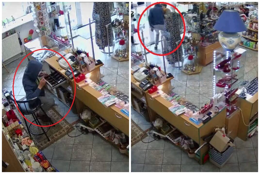 Neeilinis įvykis Birštone: pastebėjusi vagį parduotuvėje, pardavėja puolė su juo grumtis