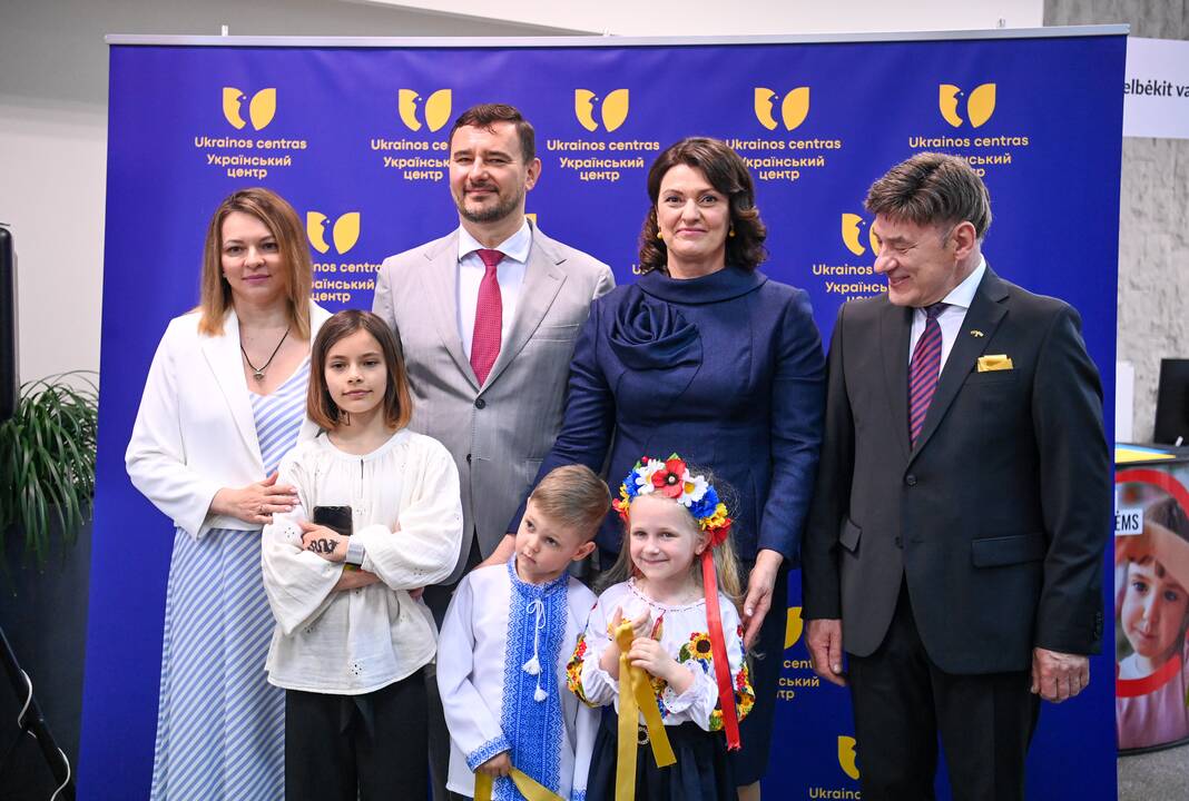 Ukrainos centro Vilniuje atidarymas