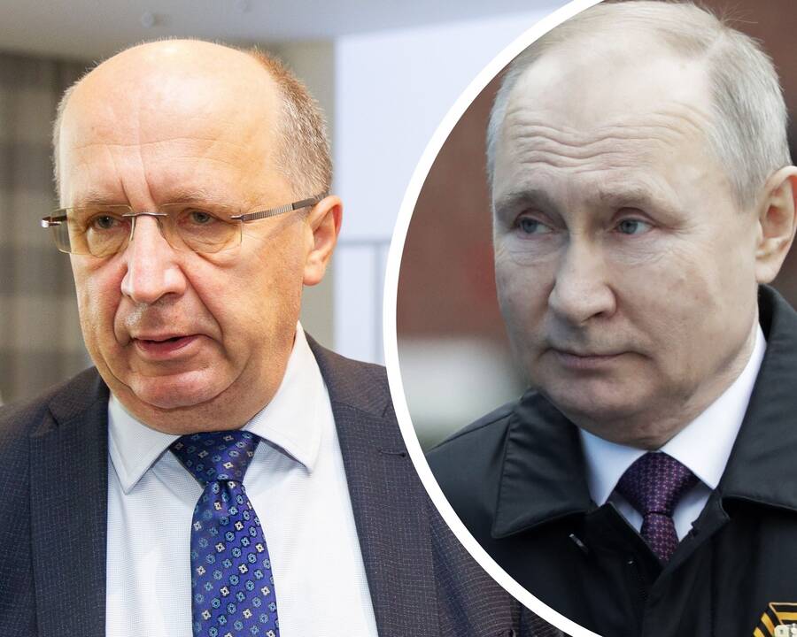 Andrius Kubilius ir Vladimiras Putinas