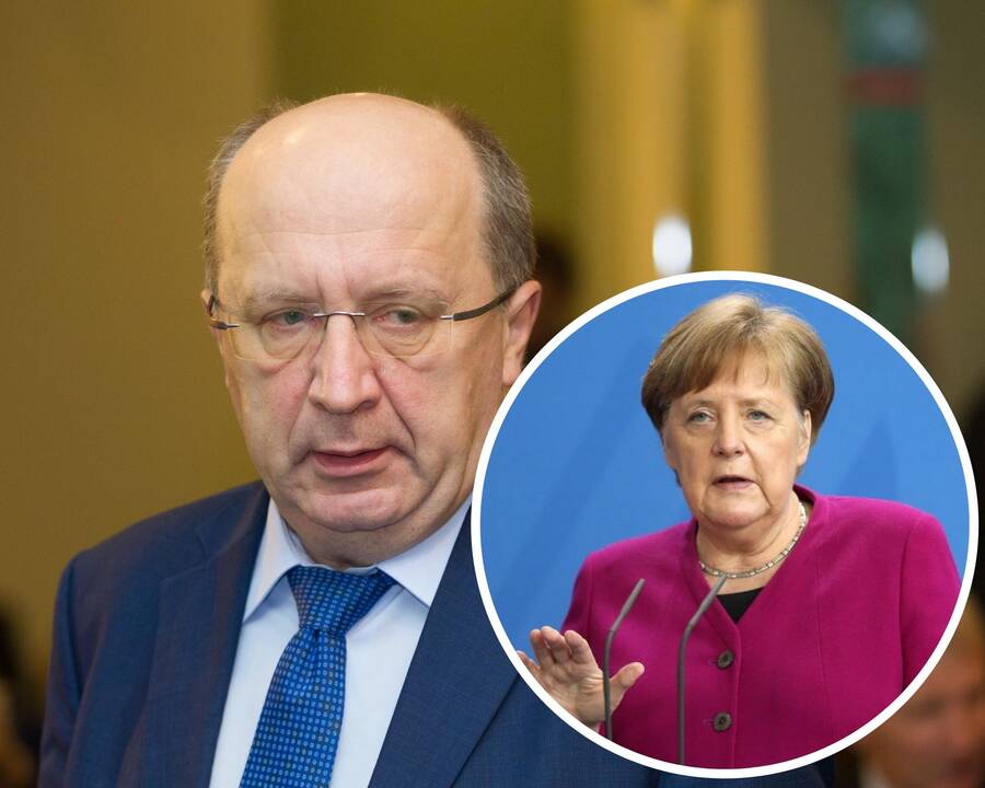Andrius Kubilius ir Angela Merkel