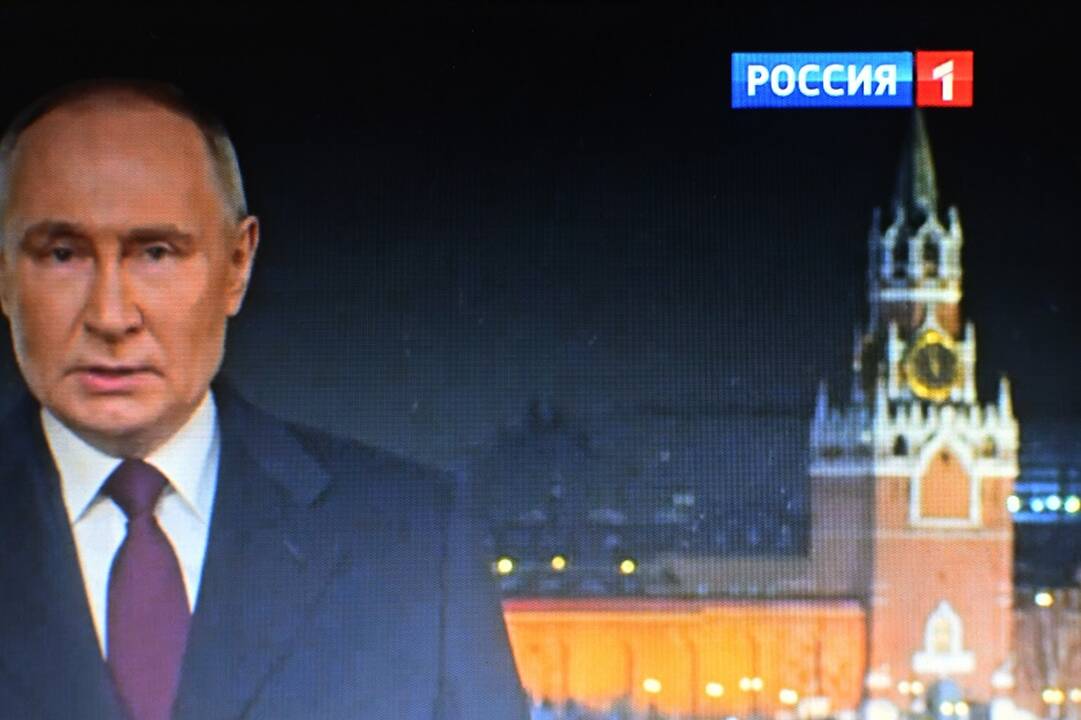 V. Putinas naujametinėje kalboje: Rusija niekuomet nenusileis