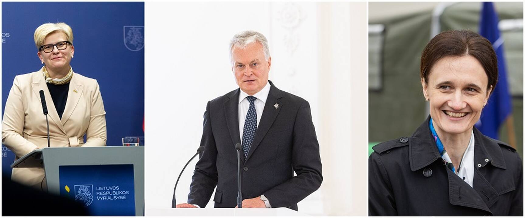 Šalies vadovai sveikina Valstybės dienos proga