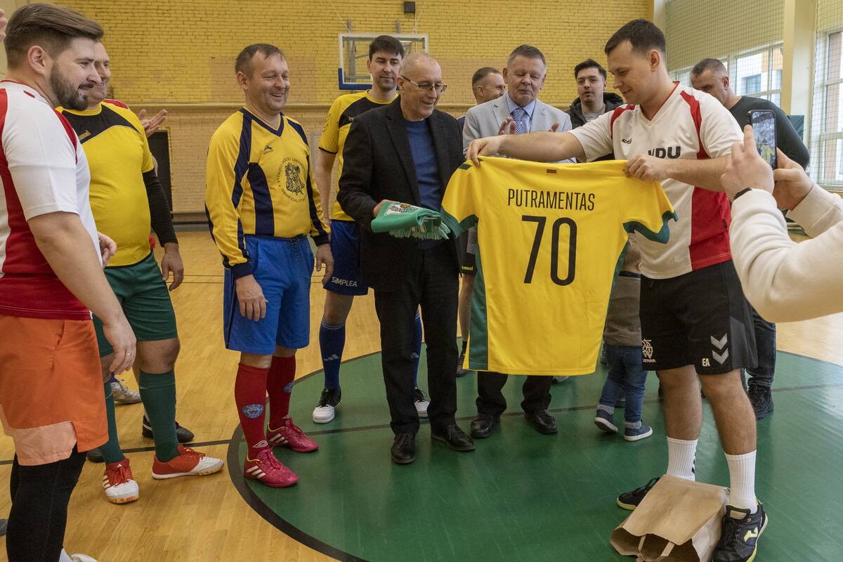 Trenerio A. Putramento pagerbimo šventė