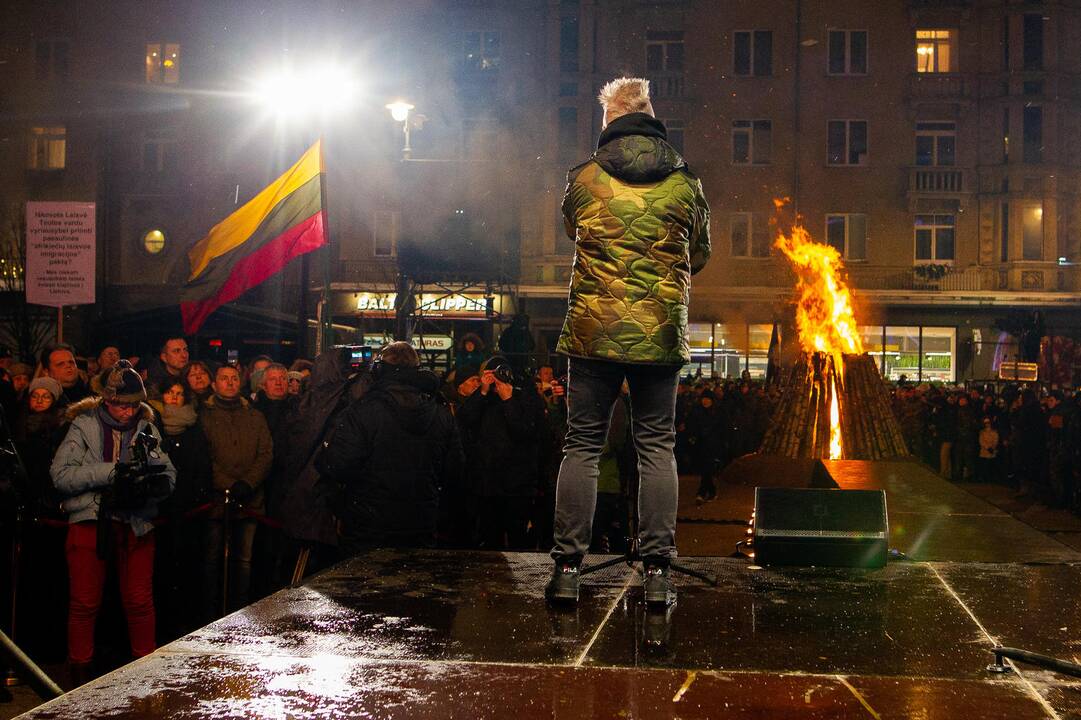 Atminimo laužai Vilniuje