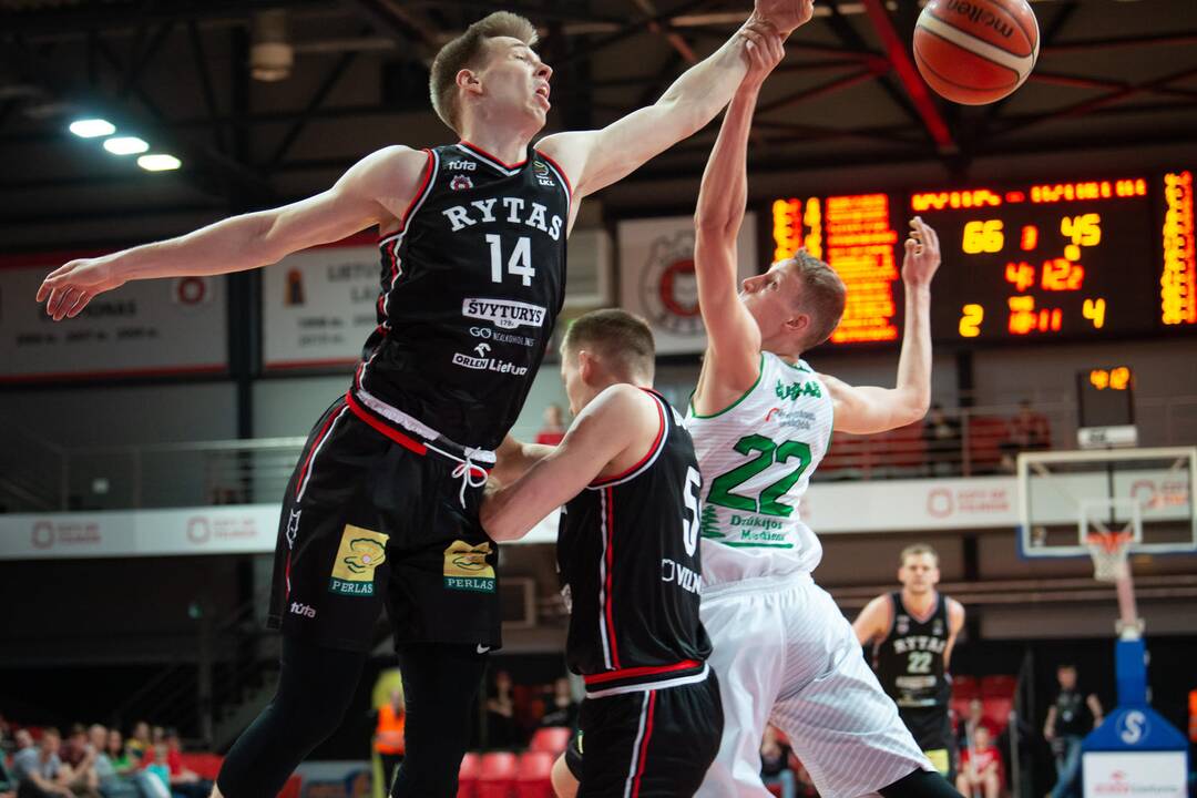 LKL kovos: „Rytas“ – „Dzūkija“ 92:69