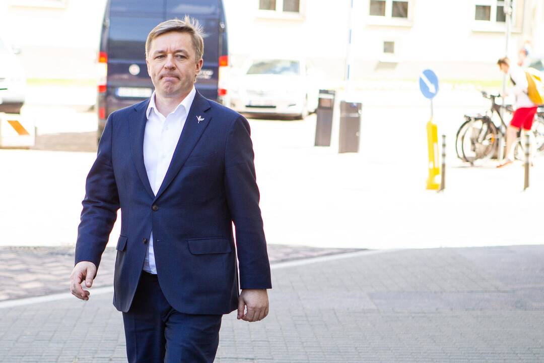 G. Nausėda susitiko su R. Karbauskiu ir G. Landsbergiu
