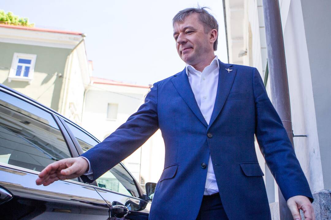 G. Nausėda susitiko su R. Karbauskiu ir G. Landsbergiu