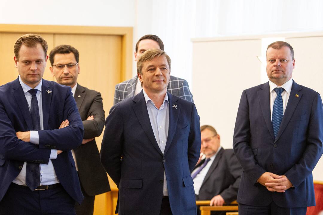 S. Skvernelis apie santykius su R. Karbauskiu: nematau jokio konflikto