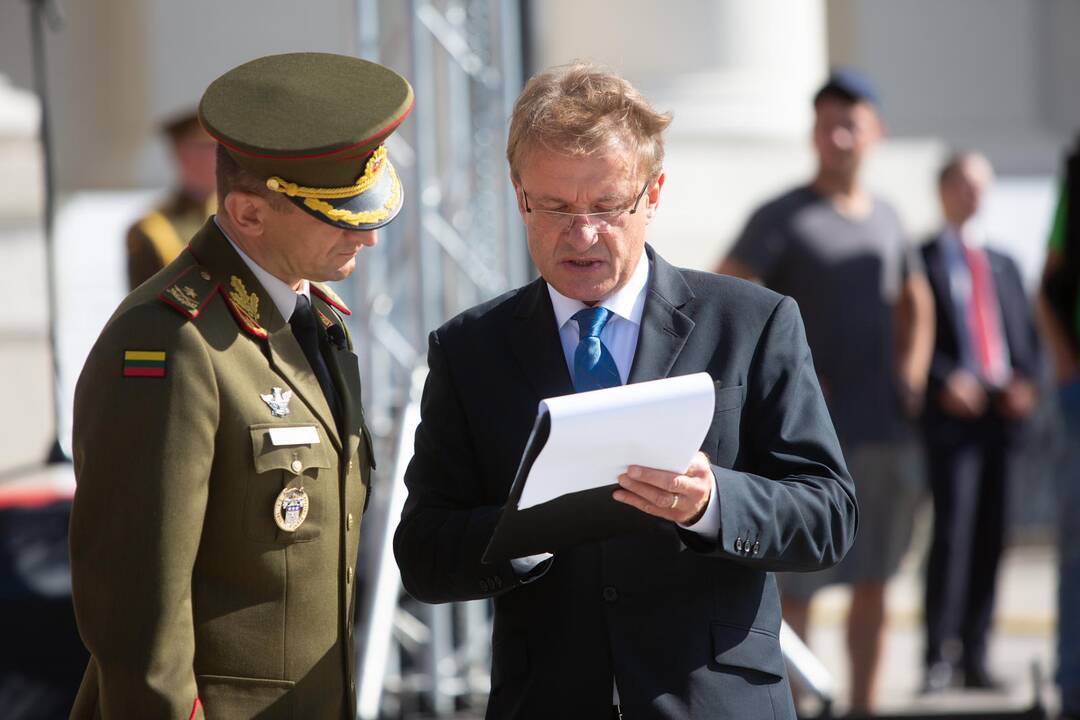 Naujo kariuomenės vado inauguracija
