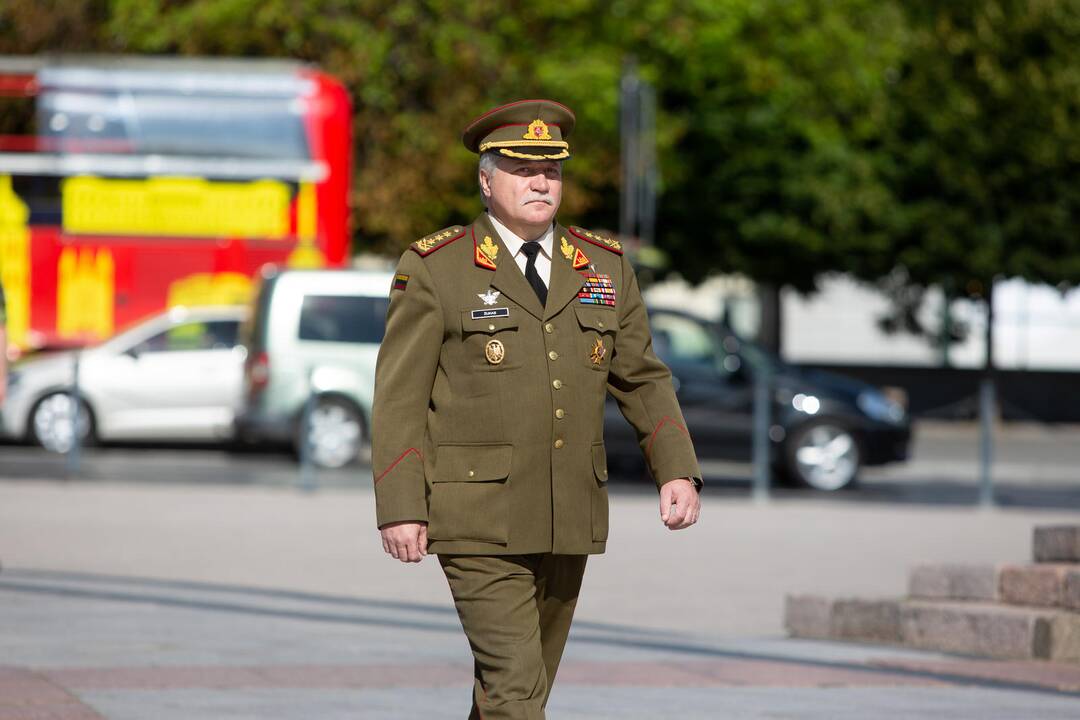 Naujo kariuomenės vado inauguracija
