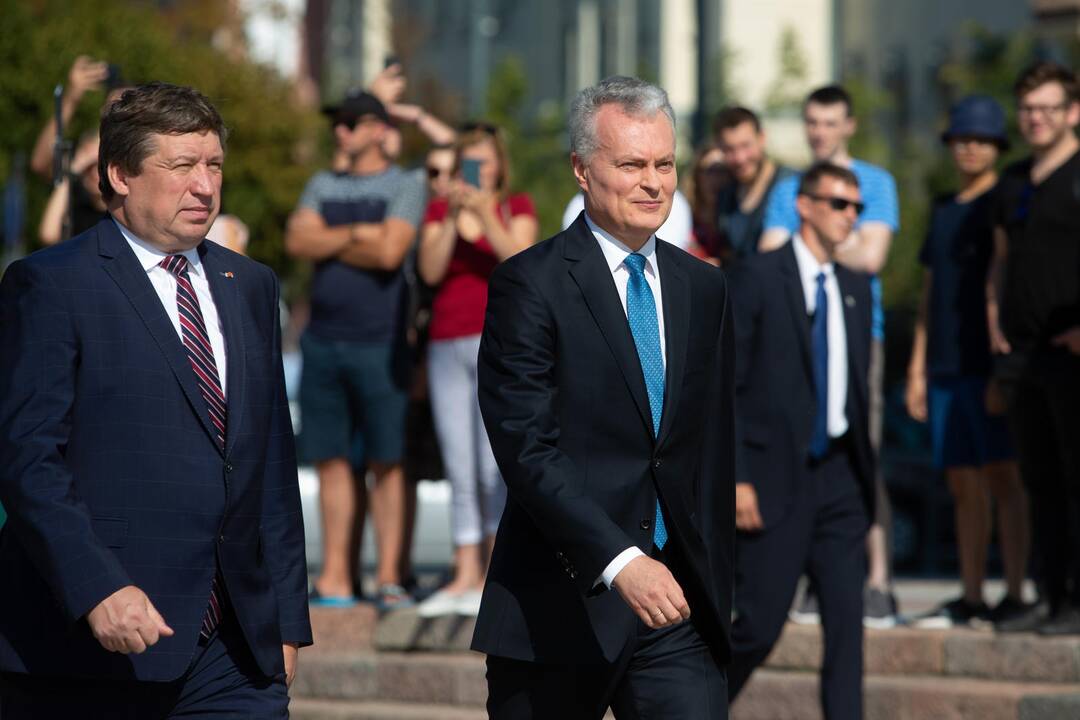 Naujo kariuomenės vado inauguracija
