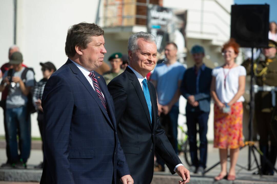 Naujo kariuomenės vado inauguracija