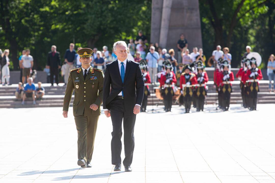Naujo kariuomenės vado inauguracija