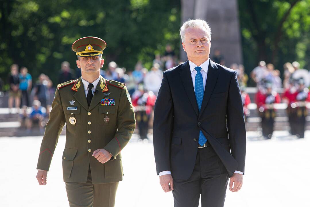 Naujo kariuomenės vado inauguracija