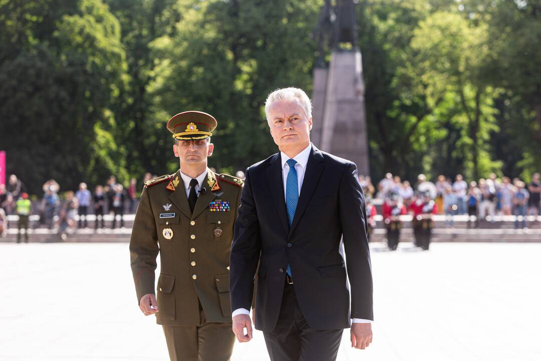 Naujo kariuomenės vado inauguracija