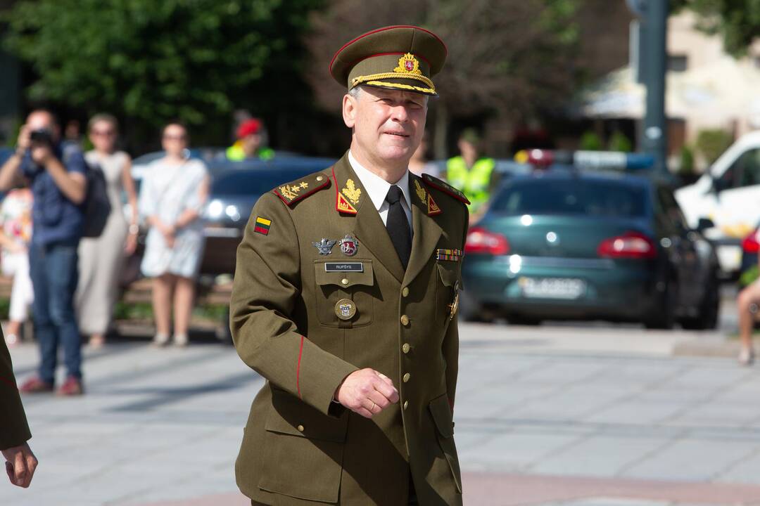 Naujo kariuomenės vado inauguracija