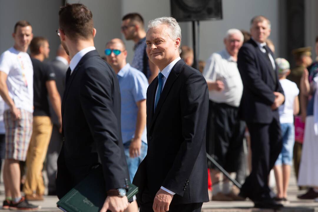 Naujo kariuomenės vado inauguracija