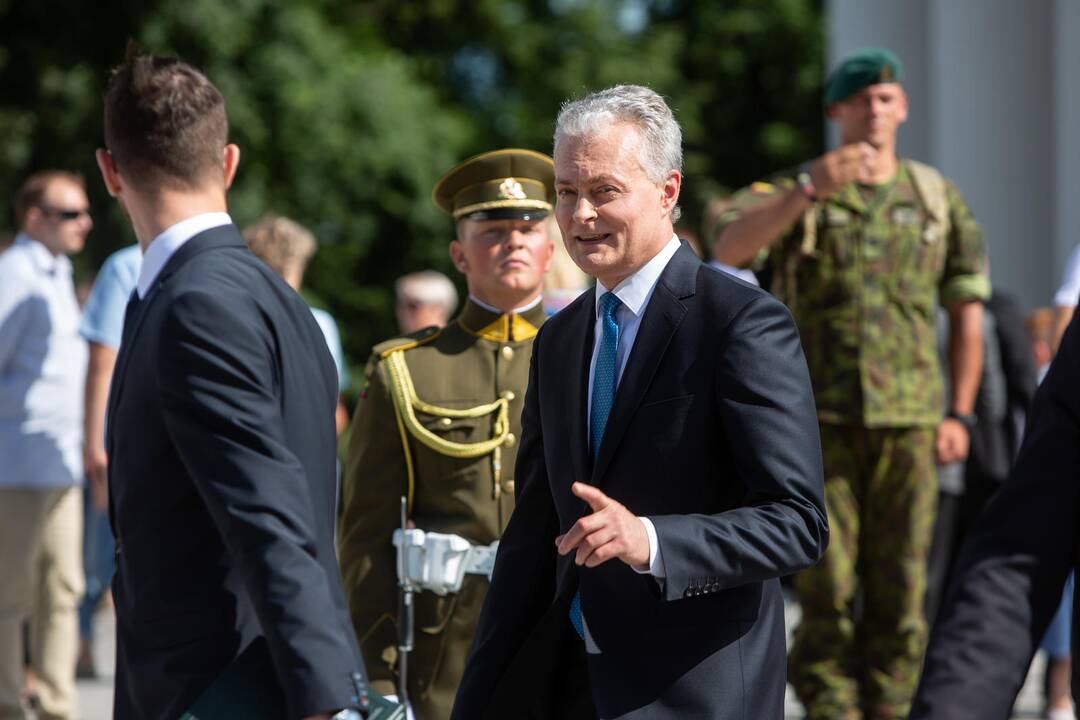 Naujo kariuomenės vado inauguracija