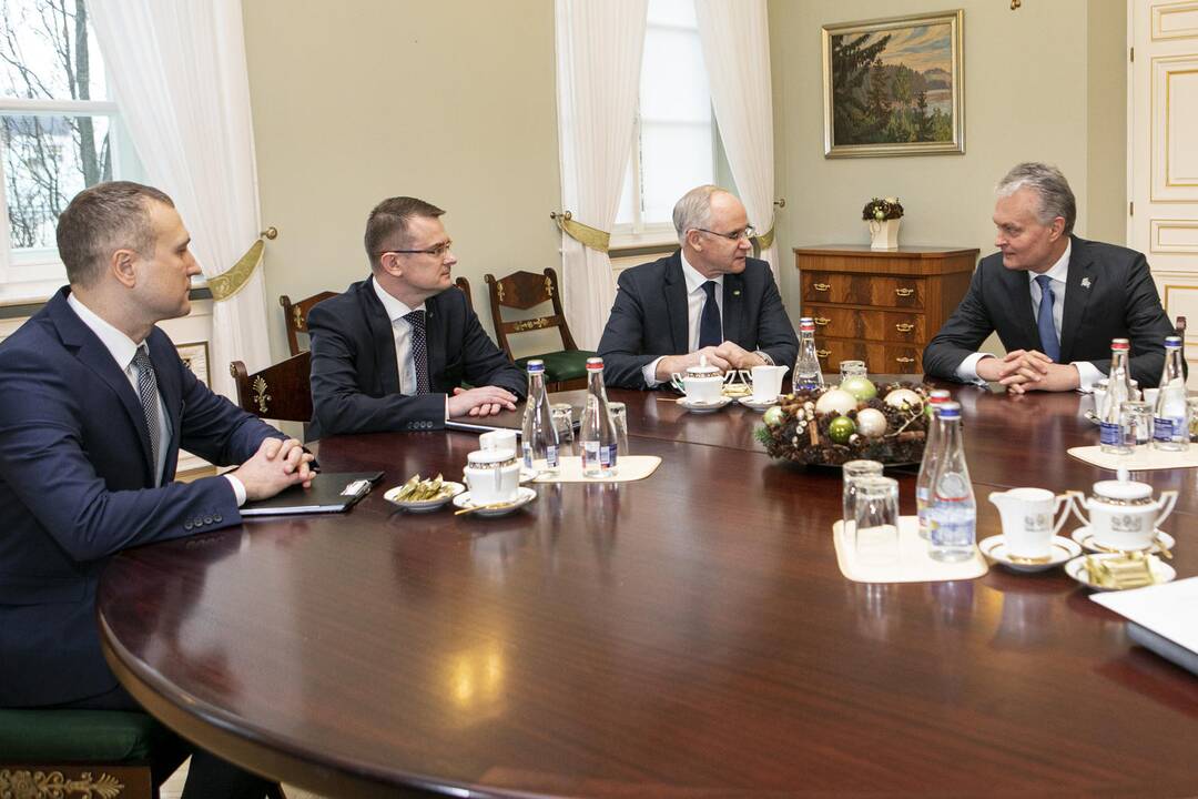 Prezidentūroje – posėdis dėl švietimo