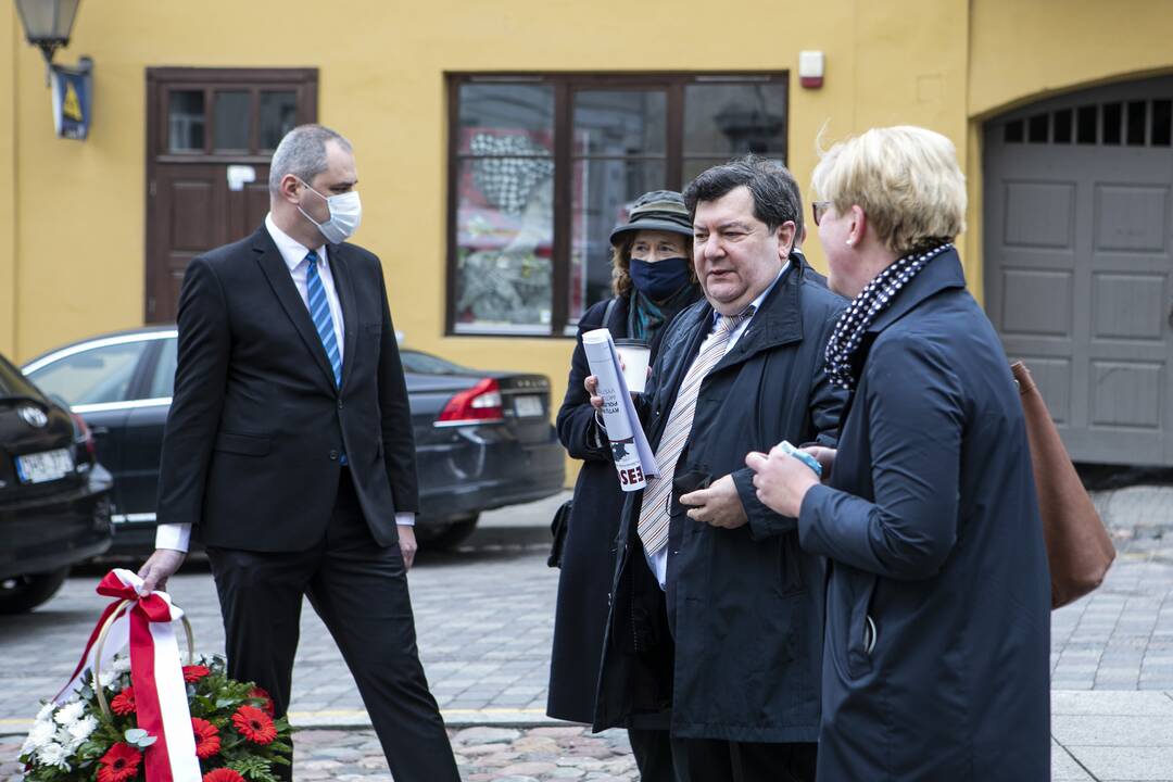 Pagerbtas iš Vilniaus kilusio W. Pileckio atminimas