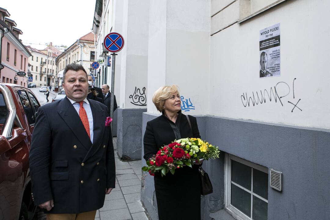 Pagerbtas iš Vilniaus kilusio W. Pileckio atminimas