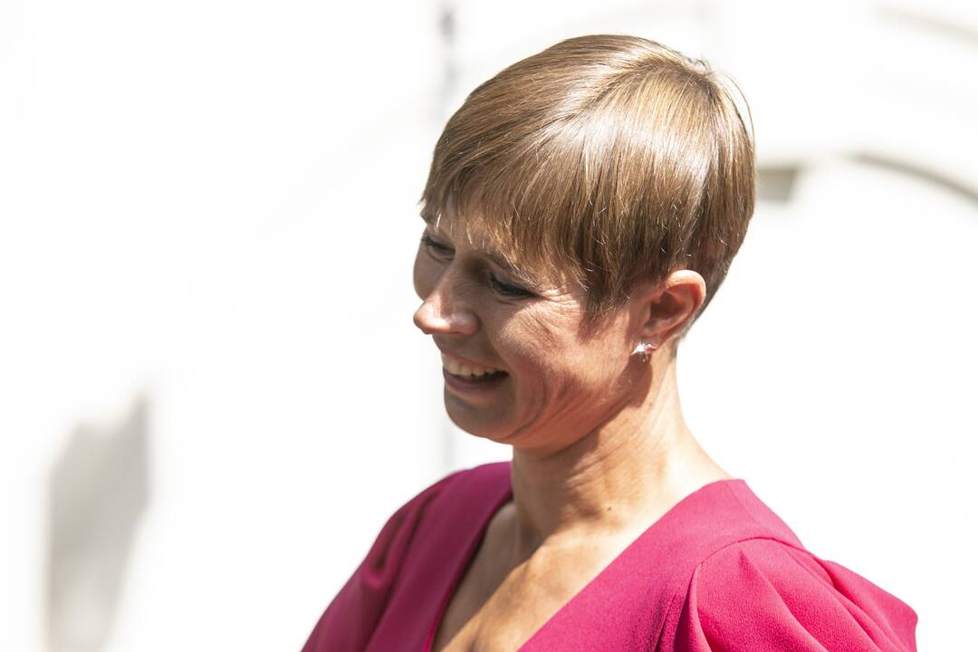 Į Lietuvą atvyko Estijos prezidentė