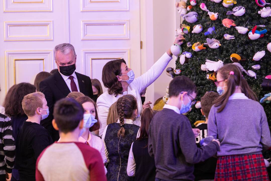 Prezidentūros Kalėdų eglutės įžiebimas