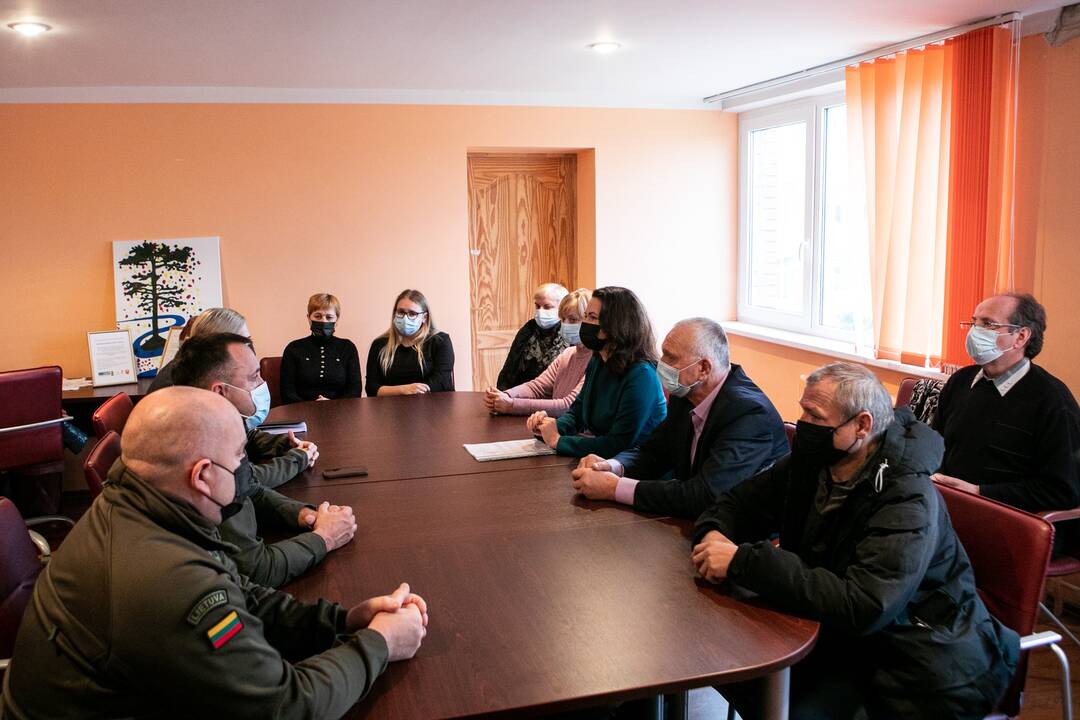 Ministrės A. Bilotaitės vizitas pasienyje