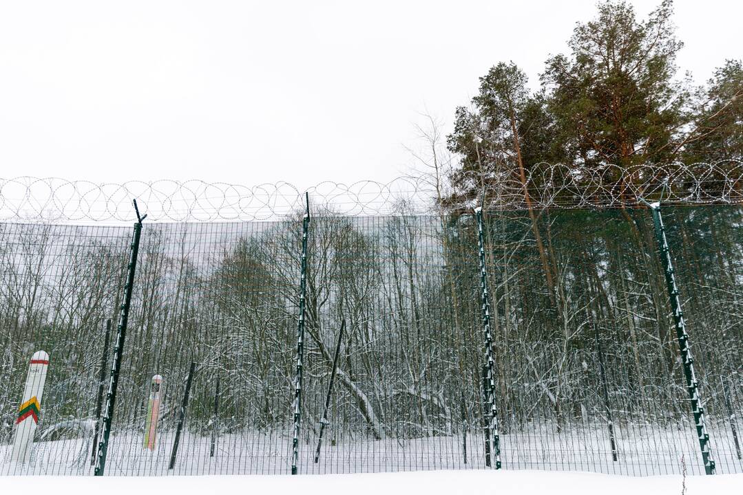 Pasienyje su Baltarusija – ramu: nefiksuota neteisėtų migrantų
