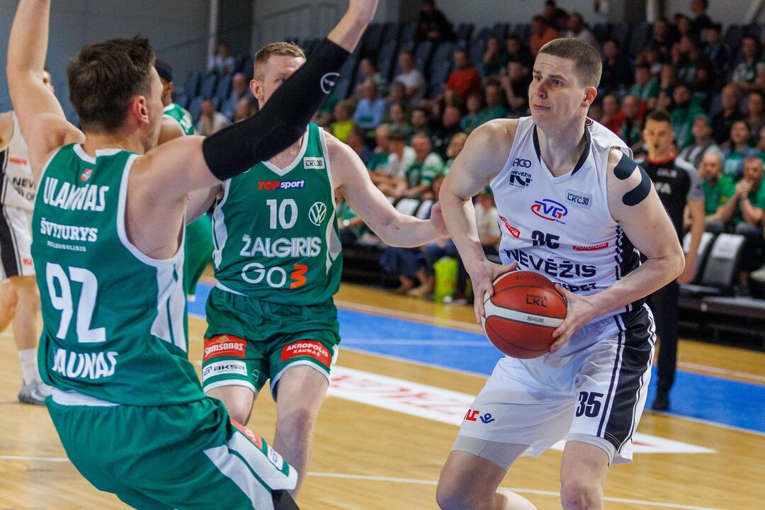 LKL rungtynės: Kauno „Žalgiris“ – Kėdainių „Nevėžis“