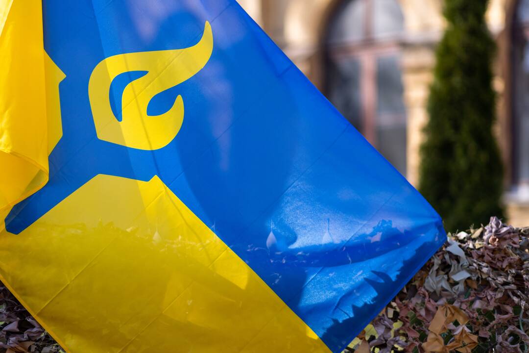 Į Ukrainą vykstančių medikų išlydėjimas