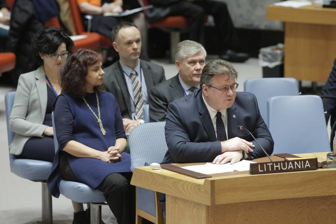 L. Linkevičius pabrėžė Rusijos sukeltų konfliktų Europoje pavojus