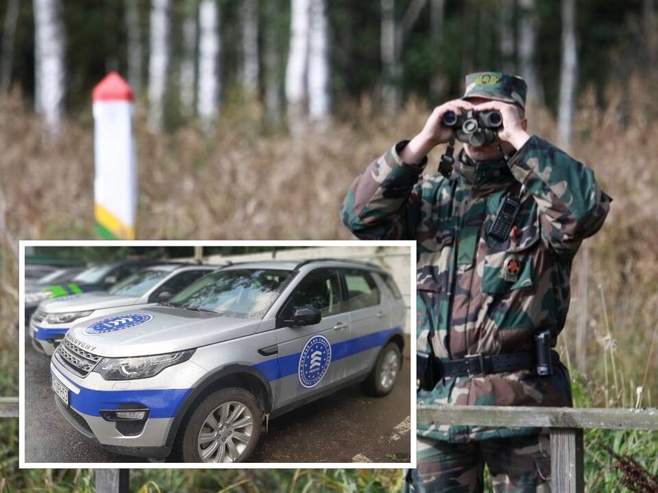 Lietuvos pasienyje su Baltarusija patruliuoti pradeda „Frontex“ pareigūnai