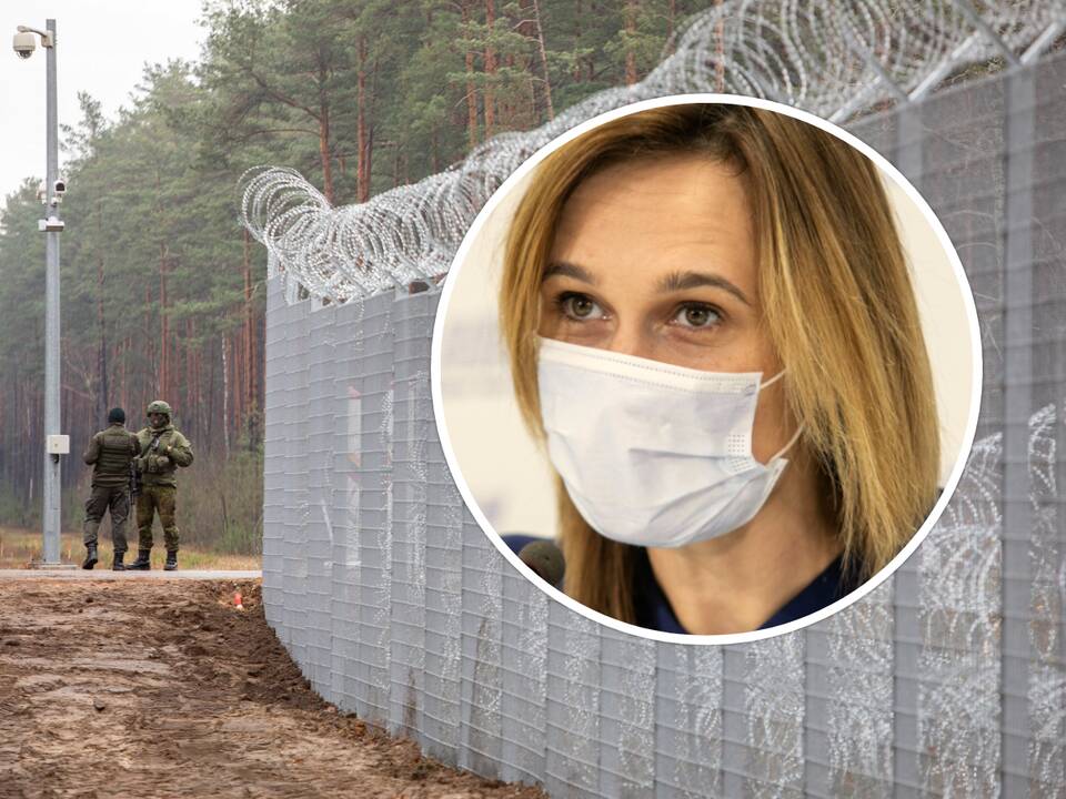 Seimo pirmininkė: nepaprastosios padėties įvedimas pasienyje būtų logiškas žingsnis
