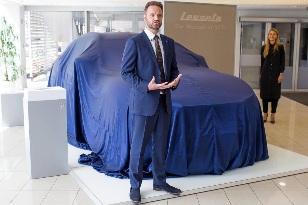 Visureigio „Maserati Levante“ pristatymas