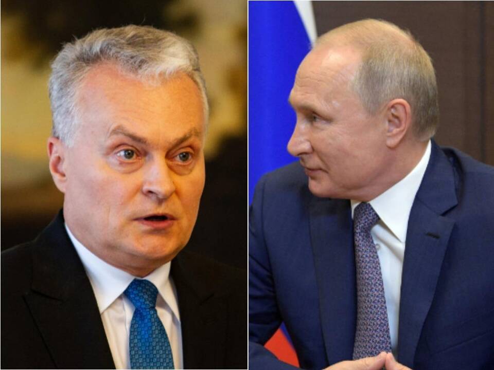 G. Nausėda: kalbėti su V. Putinu šiuo metu nėra apie ką